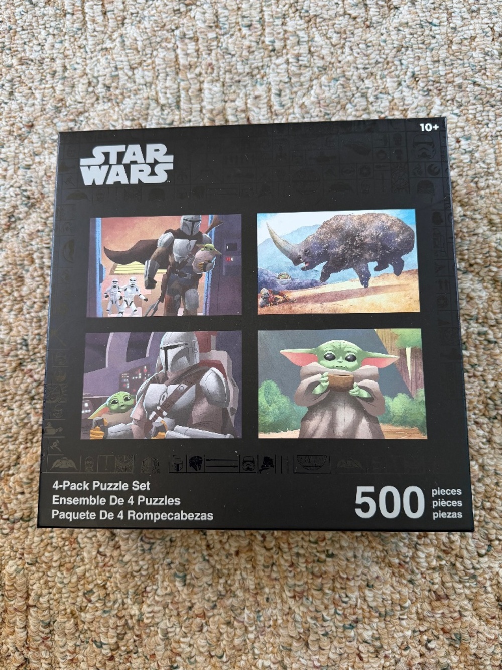 Star Wars Disney 4-Pack Puzzle set